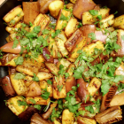 Stir-fried Eggplant - Indian Style