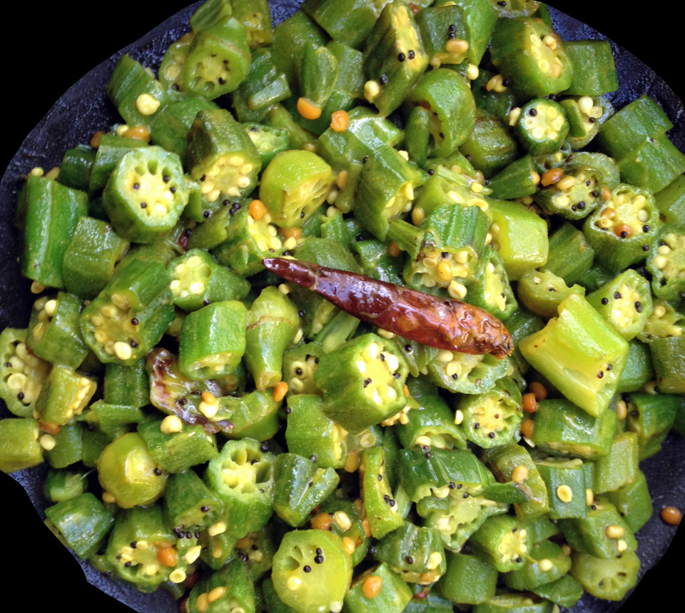 Tasty Okra Curry Curry of India and More...