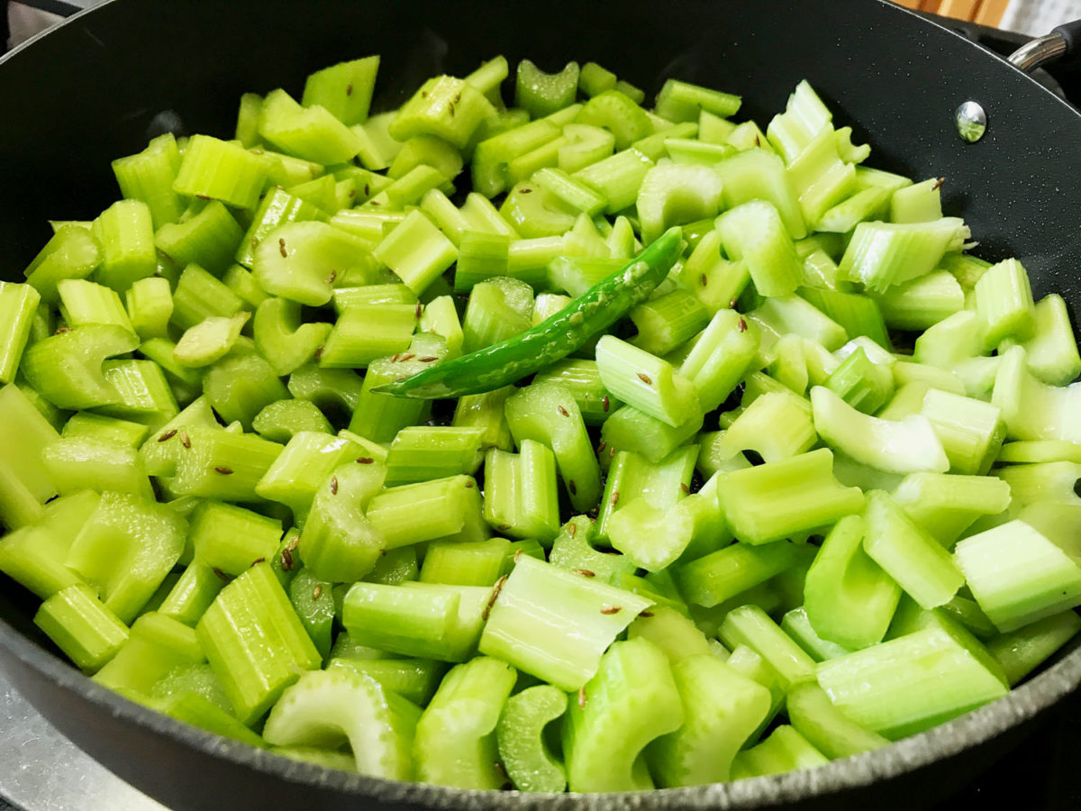 Easy Celery Curry