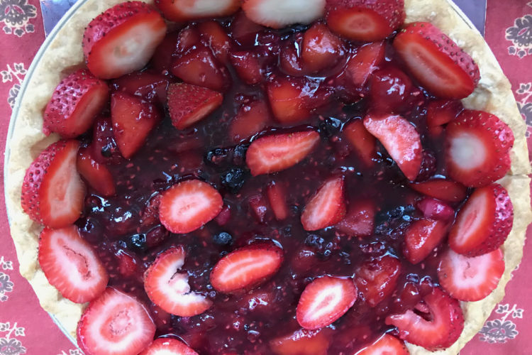 Easy Healthy Berry Pie
