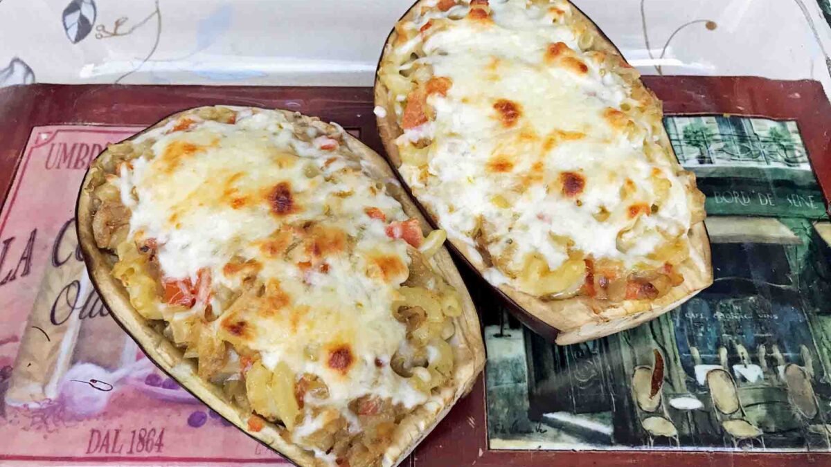 Athenian Stuffed Eggplant