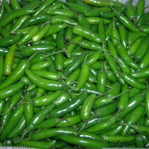 Serrano Peppers, Green Chillies