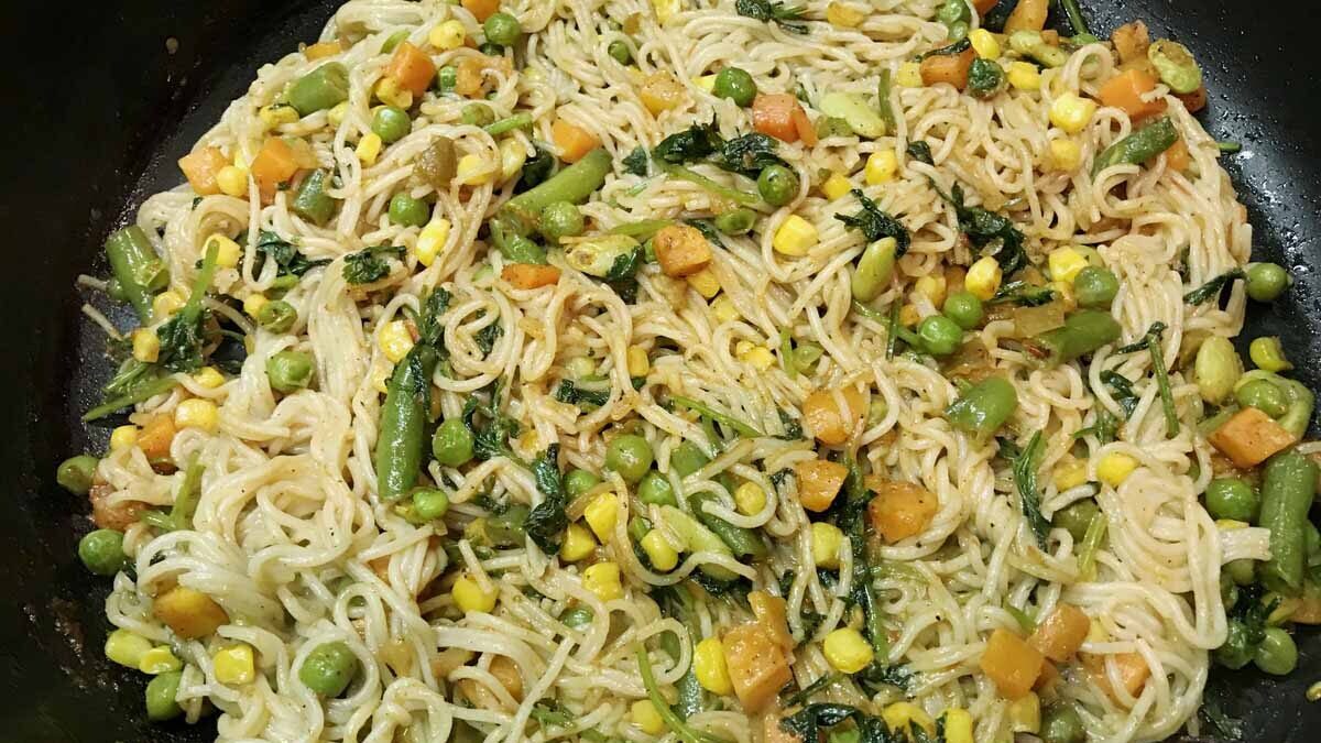 Mexican Rice Noodles & Vegetables 5