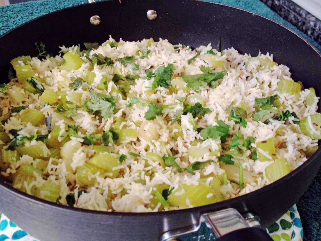 Easy Celery Rice
