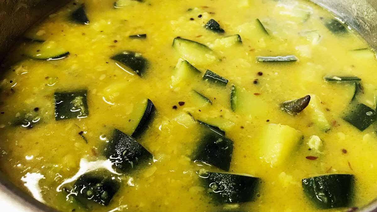 Zucchini Squash and Dahl Recipe 4