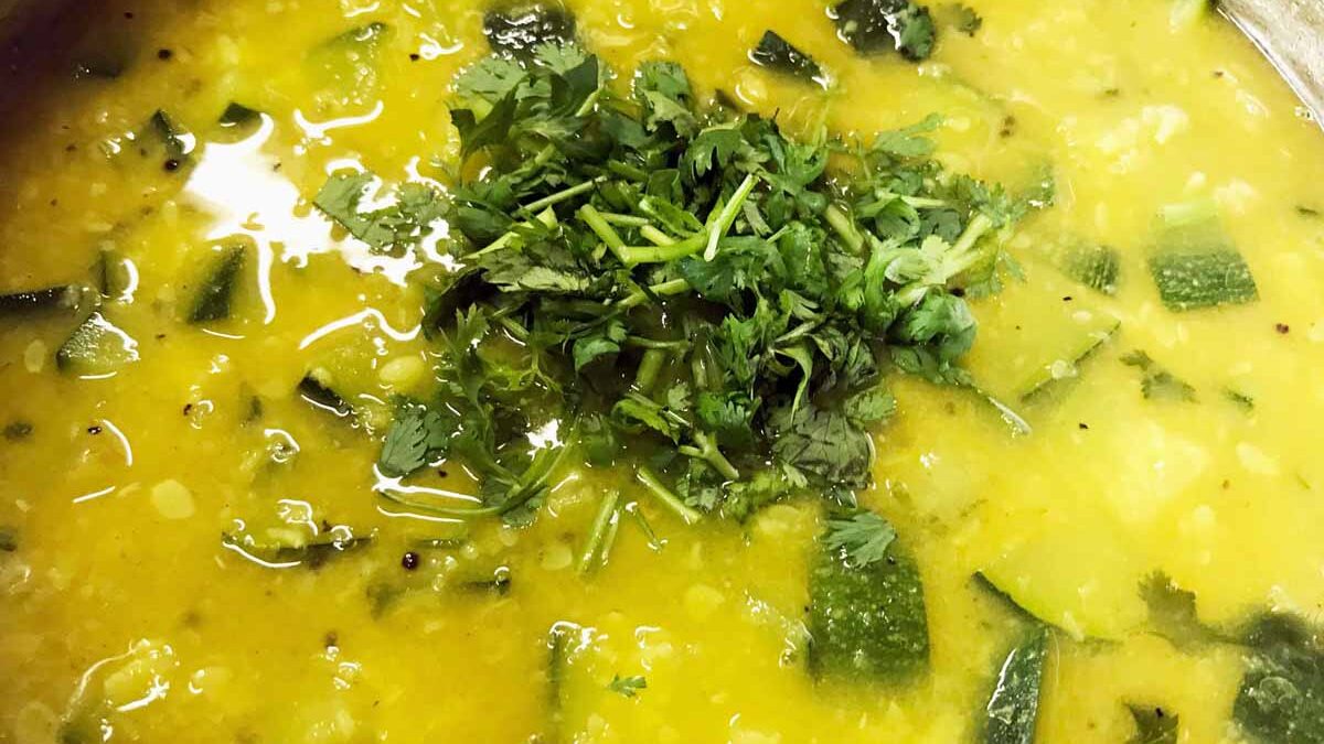 Zucchini Squash and Dahl Recipe