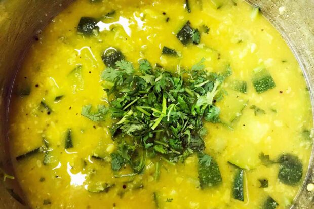 Zucchini Squash and Dahl Recipe
