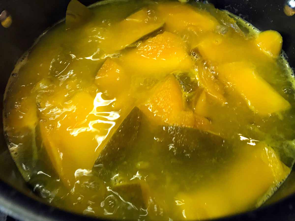 Mango Pachadi (Sweet and Sour Salad) 4