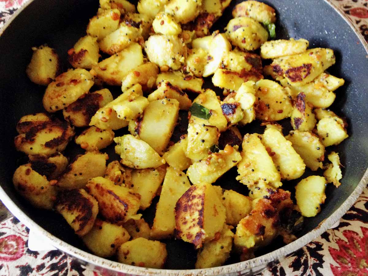 Taro Root Tasty Stir Fry