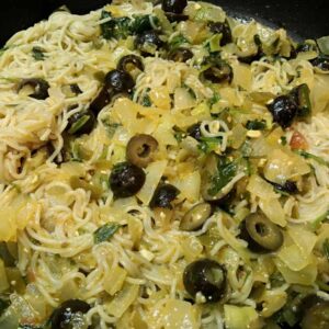 Rice Noodles Italian Style