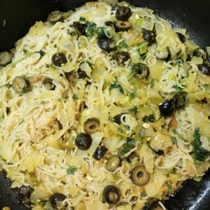 Rice Noodles Italian Style